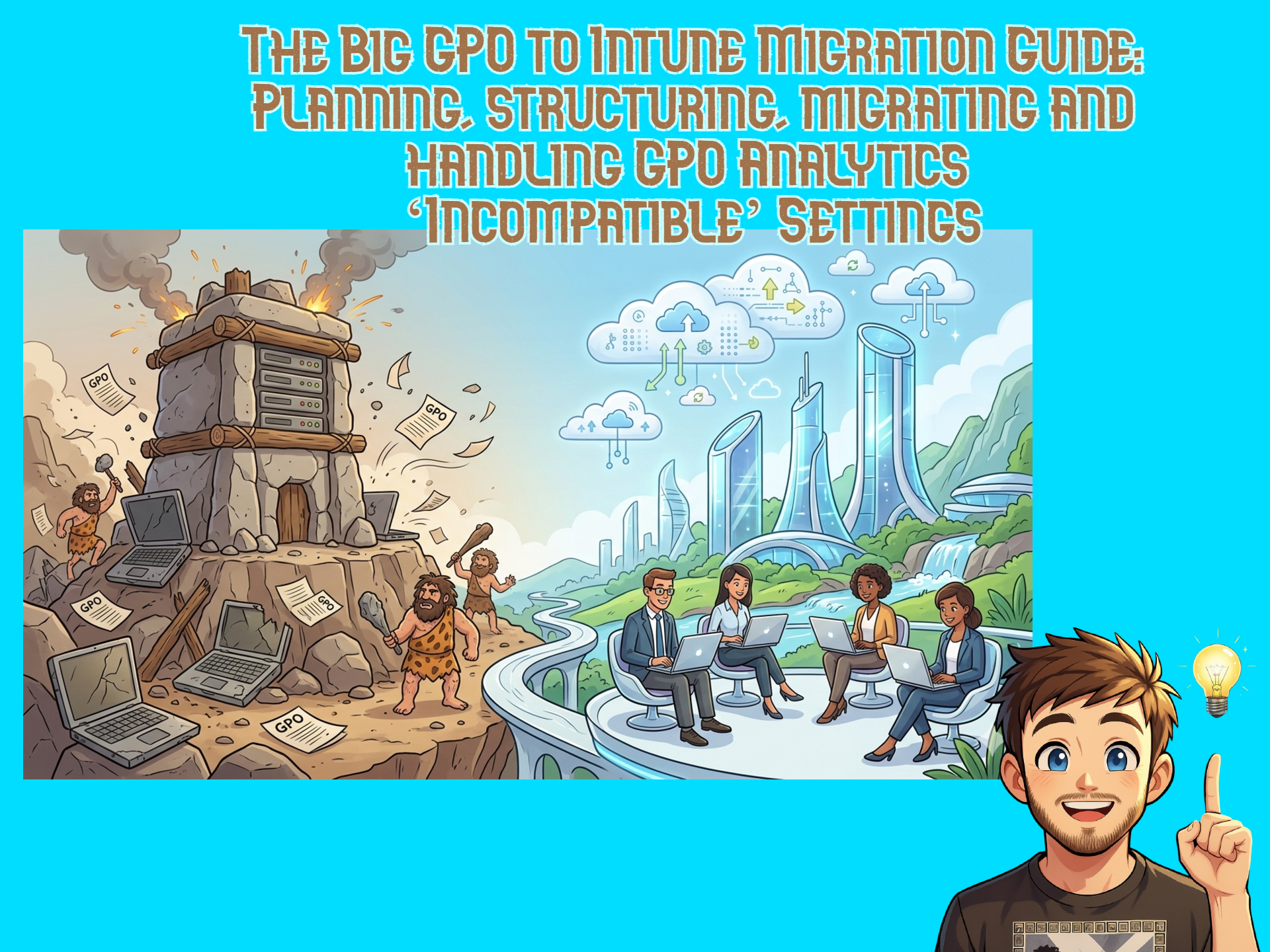 The Big GPO to Intune Migration Guide: Planning, structuring, migrating and handling GPO Analytics ‘Incompatible’ Settings